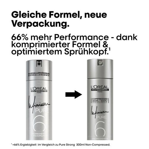 Infinium Pure Strong Compressed Spray - Infinium | L'Or&eacute;al Partner Shop