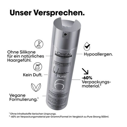 Infinium Pure Strong Compressed Spray - Infinium | L'Or&eacute;al Partner Shop