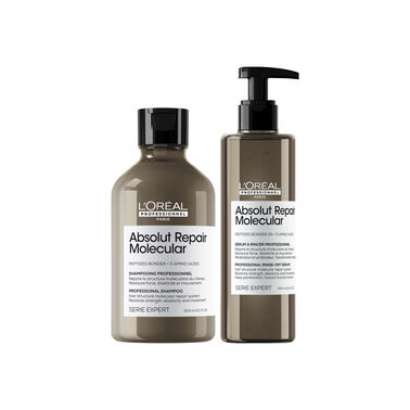 Serie Expert Absolut Repair Molecular Duo Bundle - Shampooing, Sans Rinçage - storefront-CH | L'Oréal Partner Shop