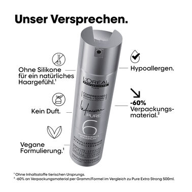 Infinium Pure Extra-Strong 300ml - Infinium | L'Oréal Partner Shop