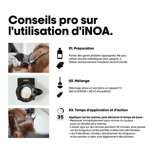 6 Blond fonc&eacute; iNOA - iNOA | L'Or&eacute;al Partner Shop